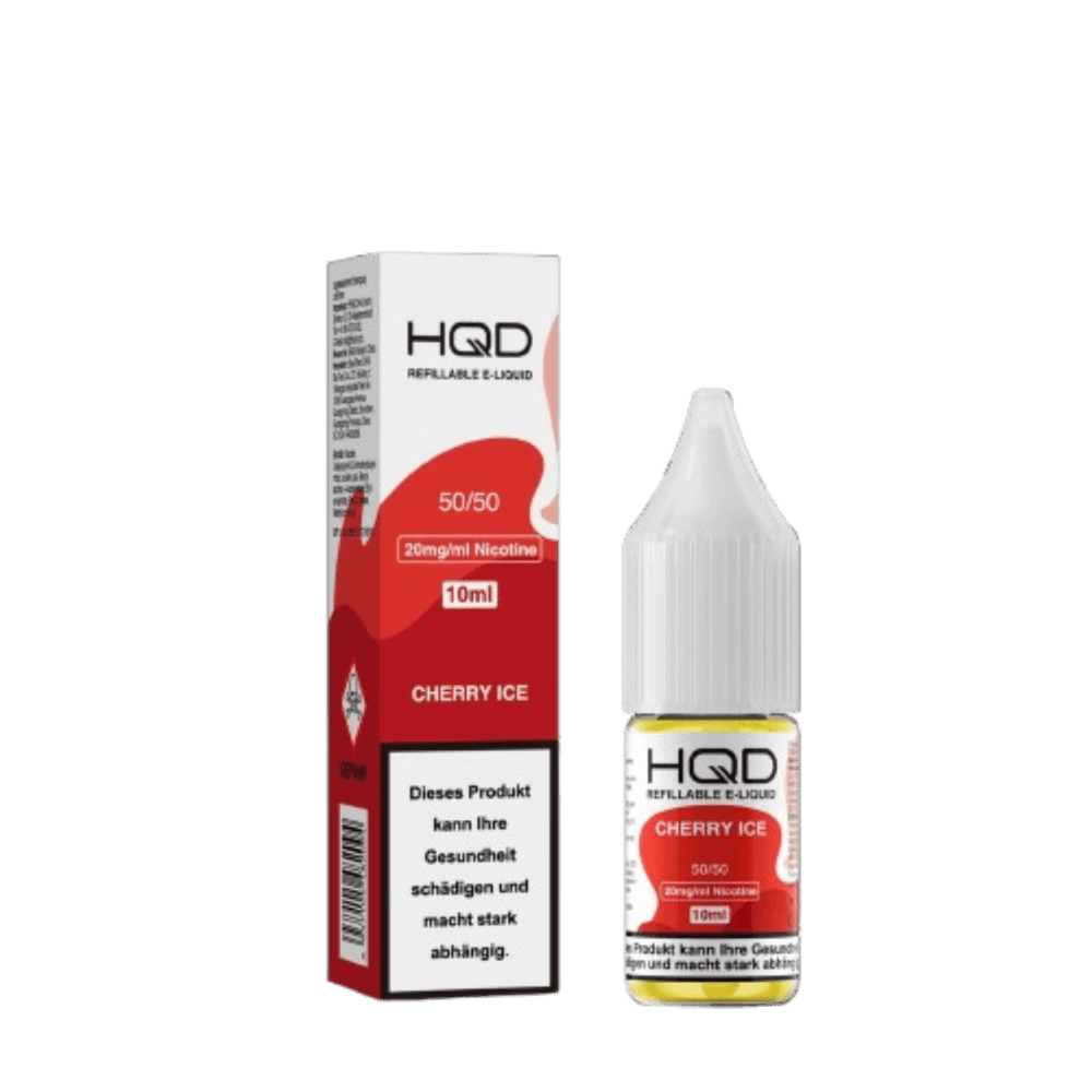 HQD Liquid - Cherry Ice 10 X 10ml.(Nikotinsalz 20mg)