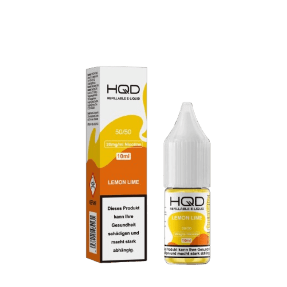 HQD Liquid - Lemon Lime 10 X 10ml.(Nikotinsalz 20mg)