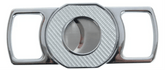 Zigarren Cutter Power chrom carbon