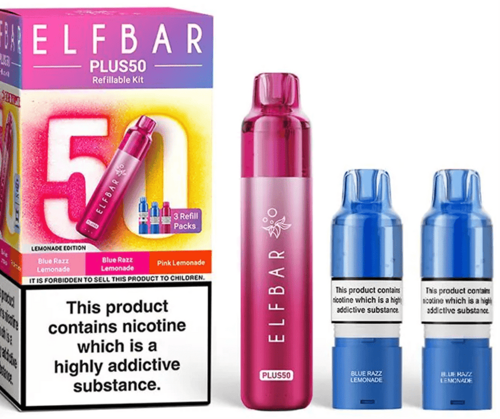 ELFBAR Plus50 Starter Kit - Lemonade Edition