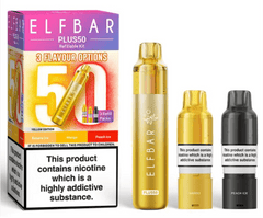 ELFBAR Plus50 Starter Kit - Yellow Edition
