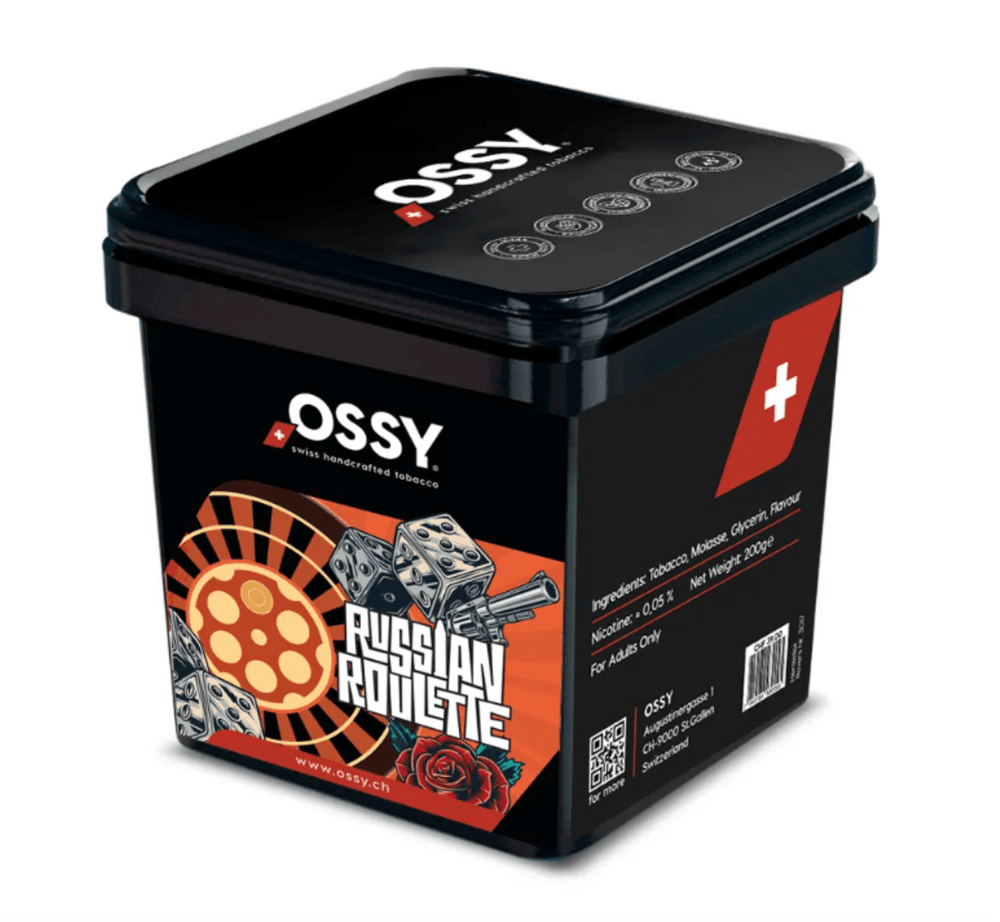 Ossy Smoke Shisha Tabak - Russian Roulette 200g