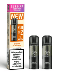 ELFBAR ELFA Kit Pro V2 2ml Pods 20mg -Snoww Tobacco 10 Stk