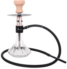 Shark Shisha Fatter Rosè 34,5cm 1 Anschl.