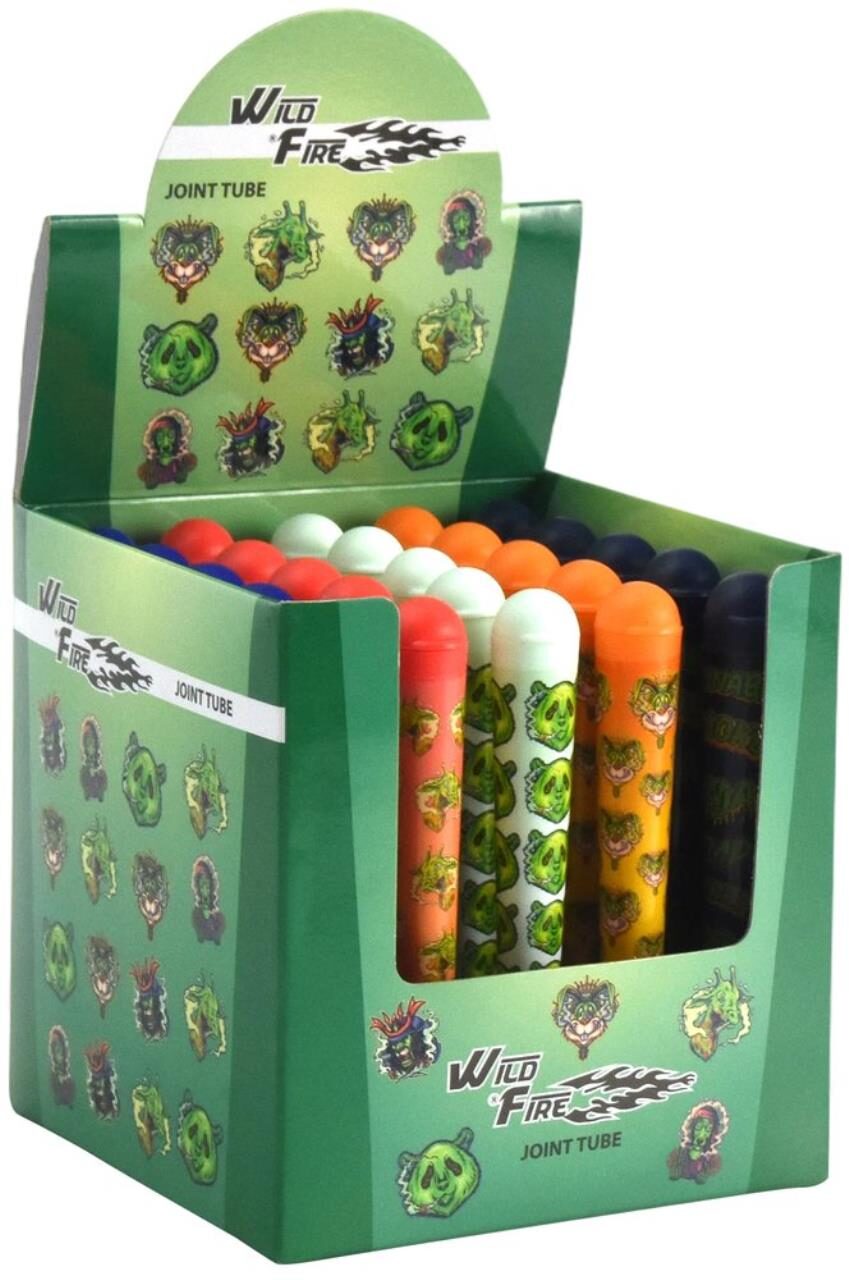 Wild Fire Plastic Tubes Weed Animals 25