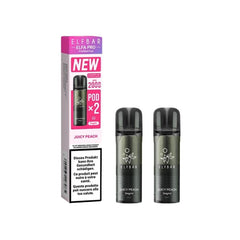 ELFBAR ELFA Kit Pro V2 2ml Pods 0mg - Juicy Peach 10 Stk