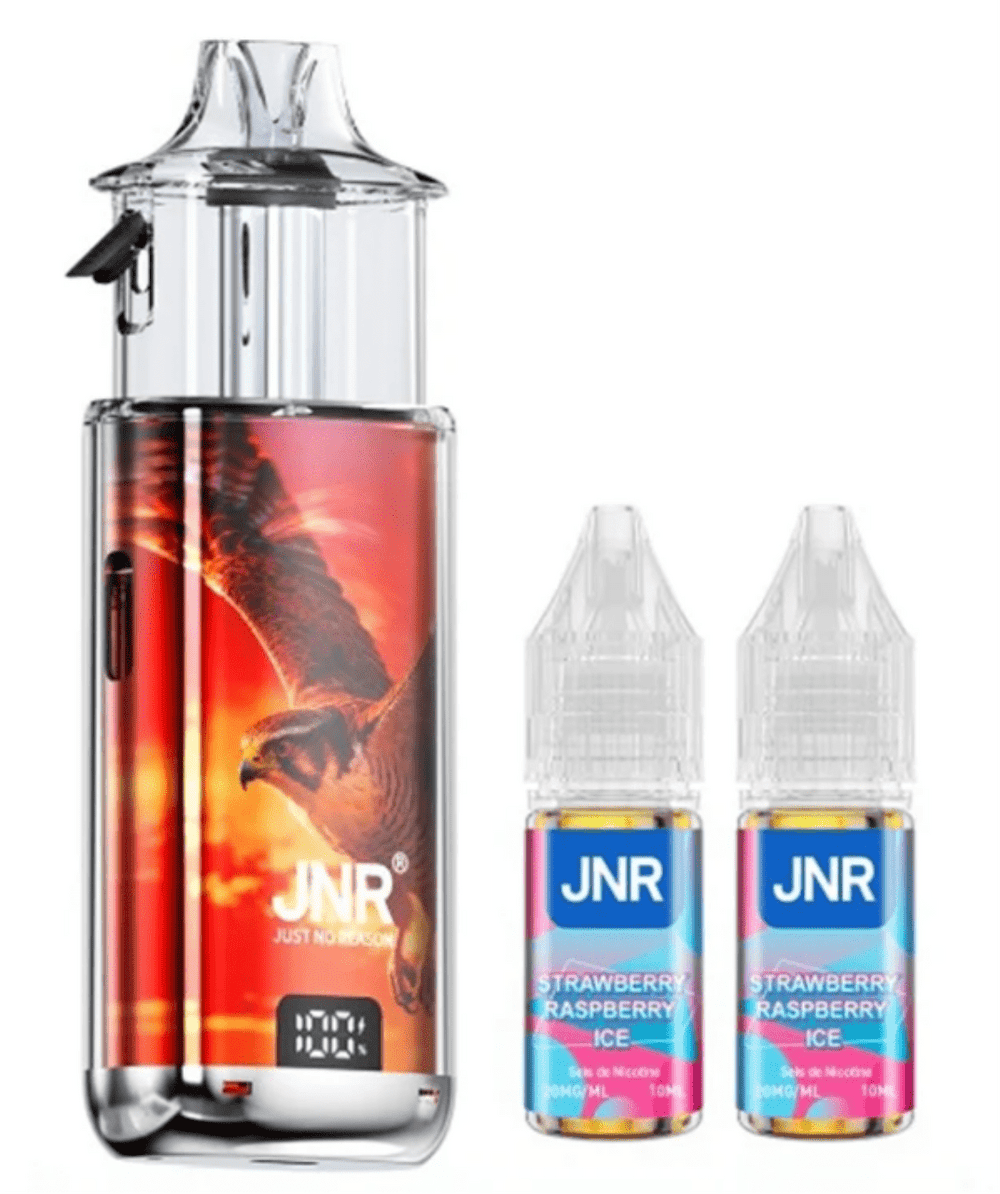 JNR - Falcon Nexus 55k Pod Kit 20mg - Strawberry Raspberry ICE