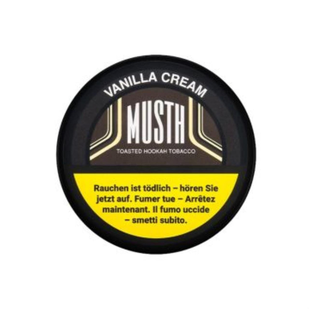 MUSTH Shisha Tabak - Vanilla Cream 100g