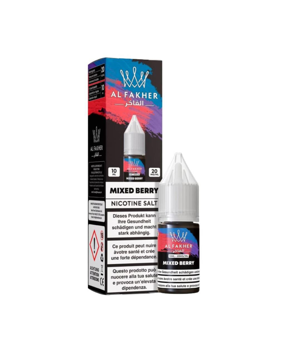 Al Fakher Liquid - Mixed Berry 10ml (Nikotinsatz 20mg)