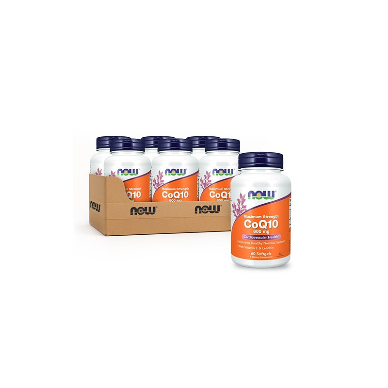 CoQ10 ( Koenzym Q10 ) 600mg - 60Softgels x12