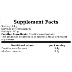 Creatine - 317g x6