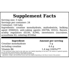 Creatine Chews - 120tabs - Exotic x12