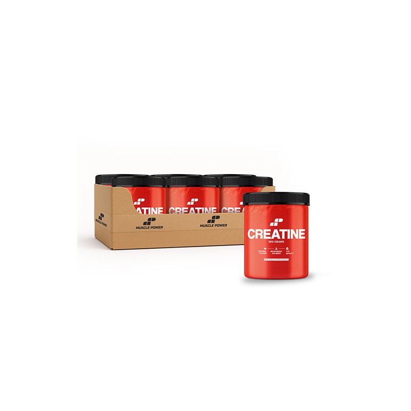 Creatine Monohydrate 200 Mesh MP - 500g - Natural x12