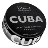 CUBA - Black - Double Fresh - 66mg/g - 13g