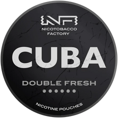 CUBA - Black - Double Fresh - 66mg/g - 13g