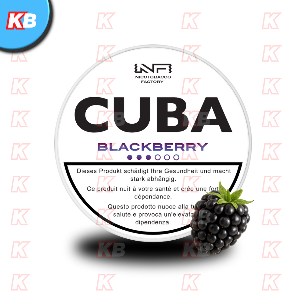 CUBA White Blackberry