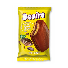 Desire Soft Cake - Cocoa Cream (Yellow) 50g
