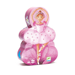 Djeco Die Ballerina mit der Blume, 36 Teile