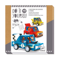 Djeco DIY - Rennwagen basteln