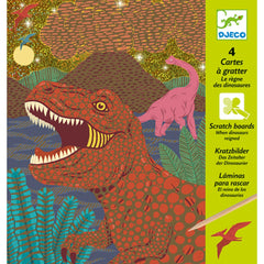 Djeco Scratchbilder Dinosaurier