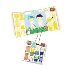 Djeco Stickerbilder Kleidungsstücke