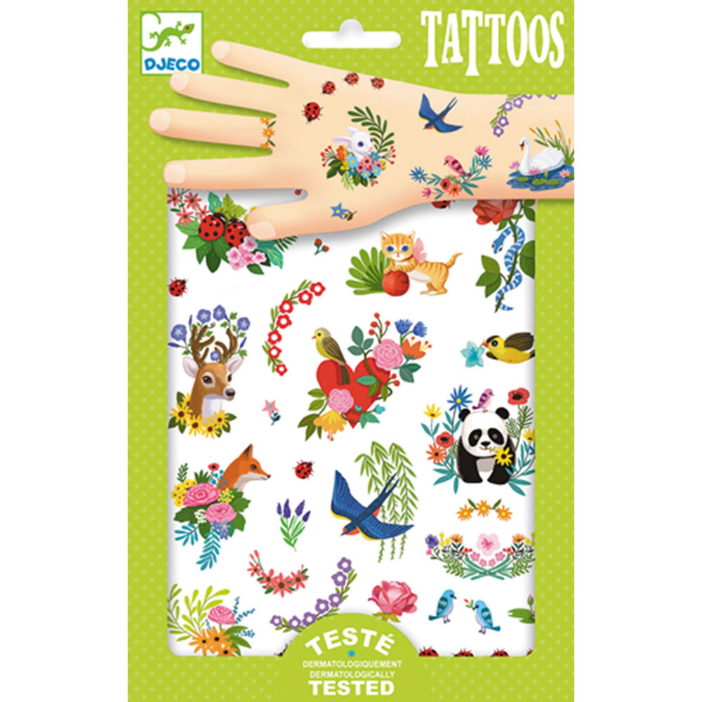 Djeco Tattoos Happy spring