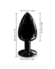 Dorcel - Diamond Plug Größe L - Butt Plug - Schwarz
