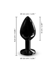 Dorcel - Diamond Plug Größe M - Butt Plug - Schwarz