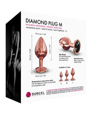 Dorcel - Diamond Plug Größe M - Butt Plug - Rose