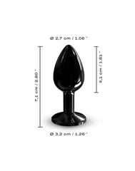 Dorcel - Diamond Plug Größe S - Butt Plug - Schwarz