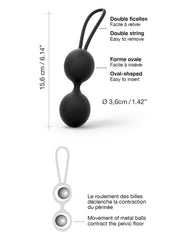 4: Dorcel Dual Balls Noir - 6072004