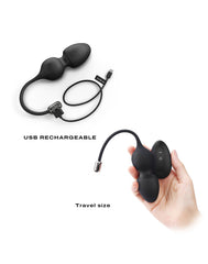 Dorcel - Love Balls - Vibrierende Kegelkugeln mit Fernbedienung - Schwarz