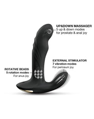 Dorcel - Multi P-Joy - Prostata-Massagegerät mit Fernbedienung - Schwarz