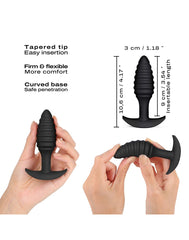 Dorcel - Spiral Plug - Butt Plug - Schwarz