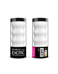 2: Dorcel - Texturierter Masturbator Cup - Exotic - Weiß