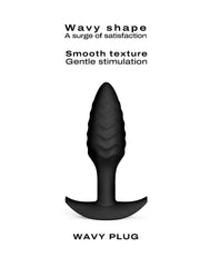 Dorcel - Wavy Plug - Butt Plug - Schwarz