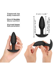 Dorcel - Wavy Plug - Butt Plug - Schwarz