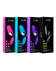 DORR - Spot - Kabelloses Duo-Ei + Auflege-Vibrator - Violett