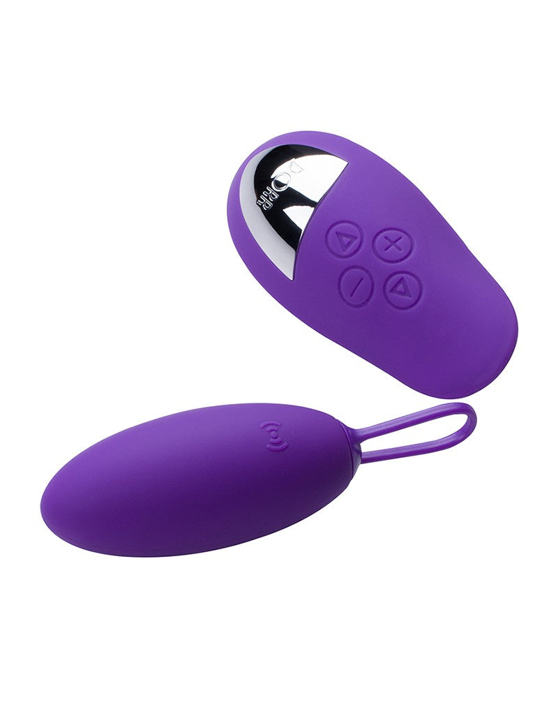DORR - Spot - Kabelloses Duo-Ei + Auflege-Vibrator - Violett