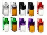 24 x Pillen Case / Transportfläschchen, Assortiert