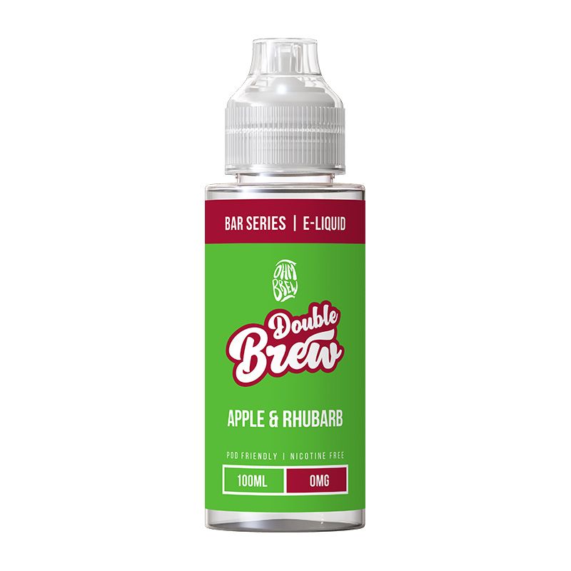 Double Brew Apple Rhubarb - 100ml - Shortfill