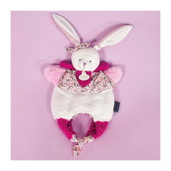 Doudou Amusette Hase Schmusetuch 30cm