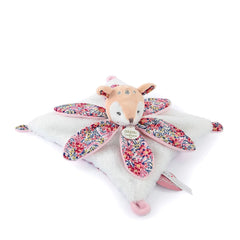Doudou Schmusetuch Rehkitz Blüte 27cm