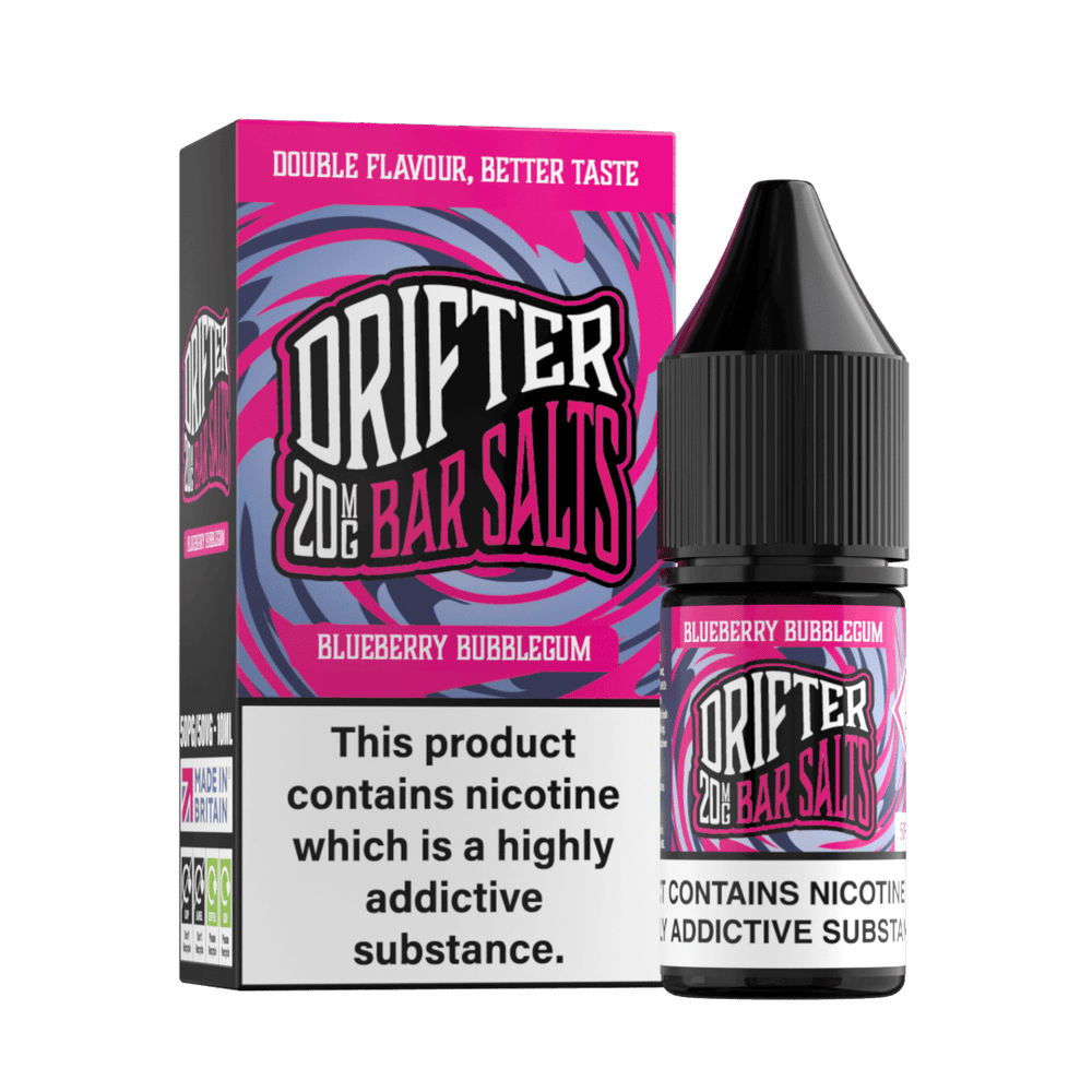 Drifter Bar Salts - Blueberry Bubblegum 20mg/ml - 10ml