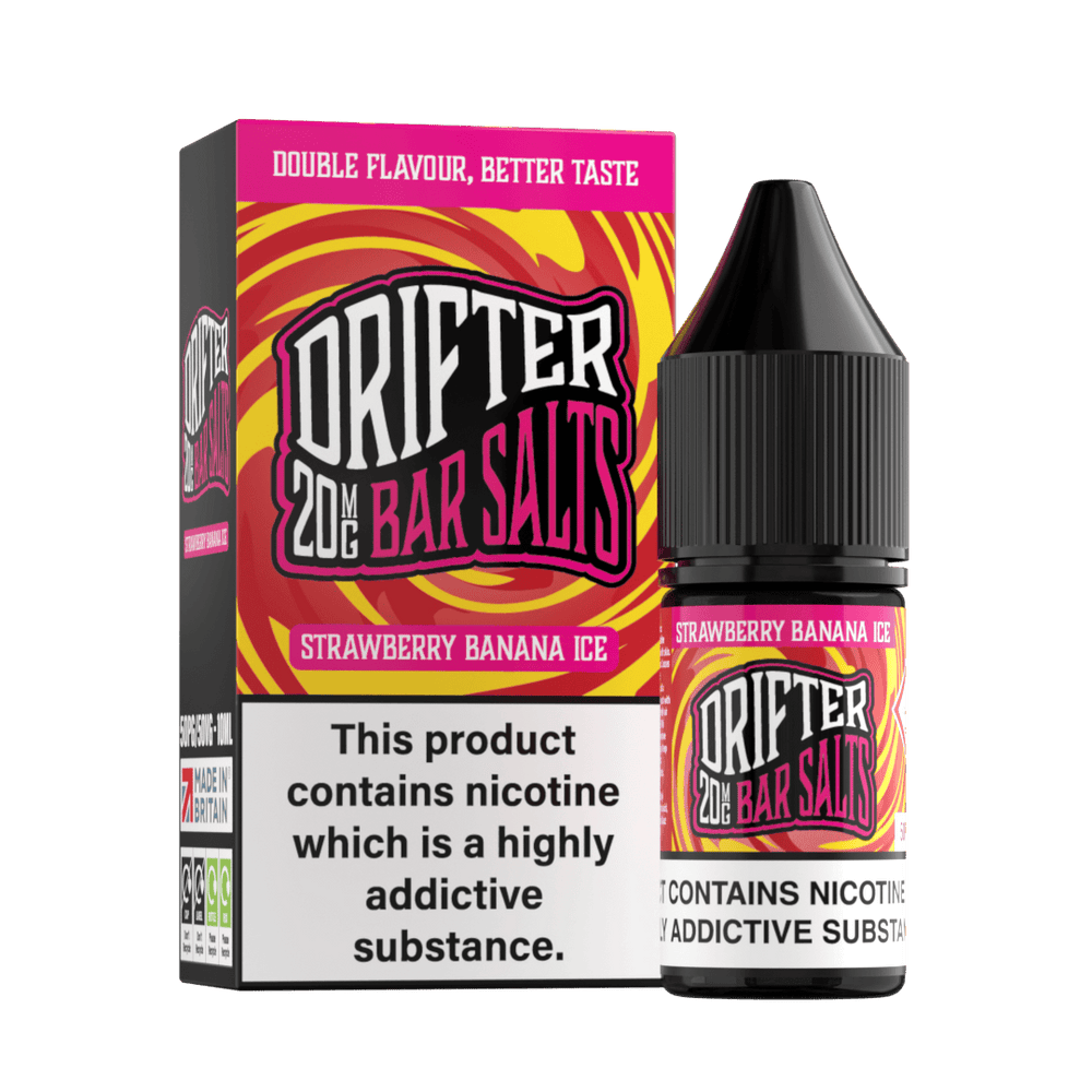 Drifter Bar Salts - Strawberry Banana Ice 20mg/ml - 10ml