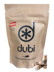 dubi Aktivkohlefilter - 7mm - 42 Stück