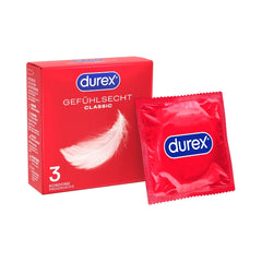 Durex Kondome Classic 3er Pack Gefühlsecht