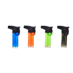 Easy Torch Feuerzeug - Jetflame Blue - Display - 12 Stück
