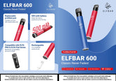 ELFBAR 600 Pod Kit, Fact Sheet A5