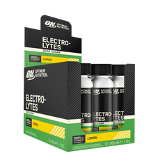 Optimum Nutrition Electrolytes Shots - 12 x 99 ml - Lemon